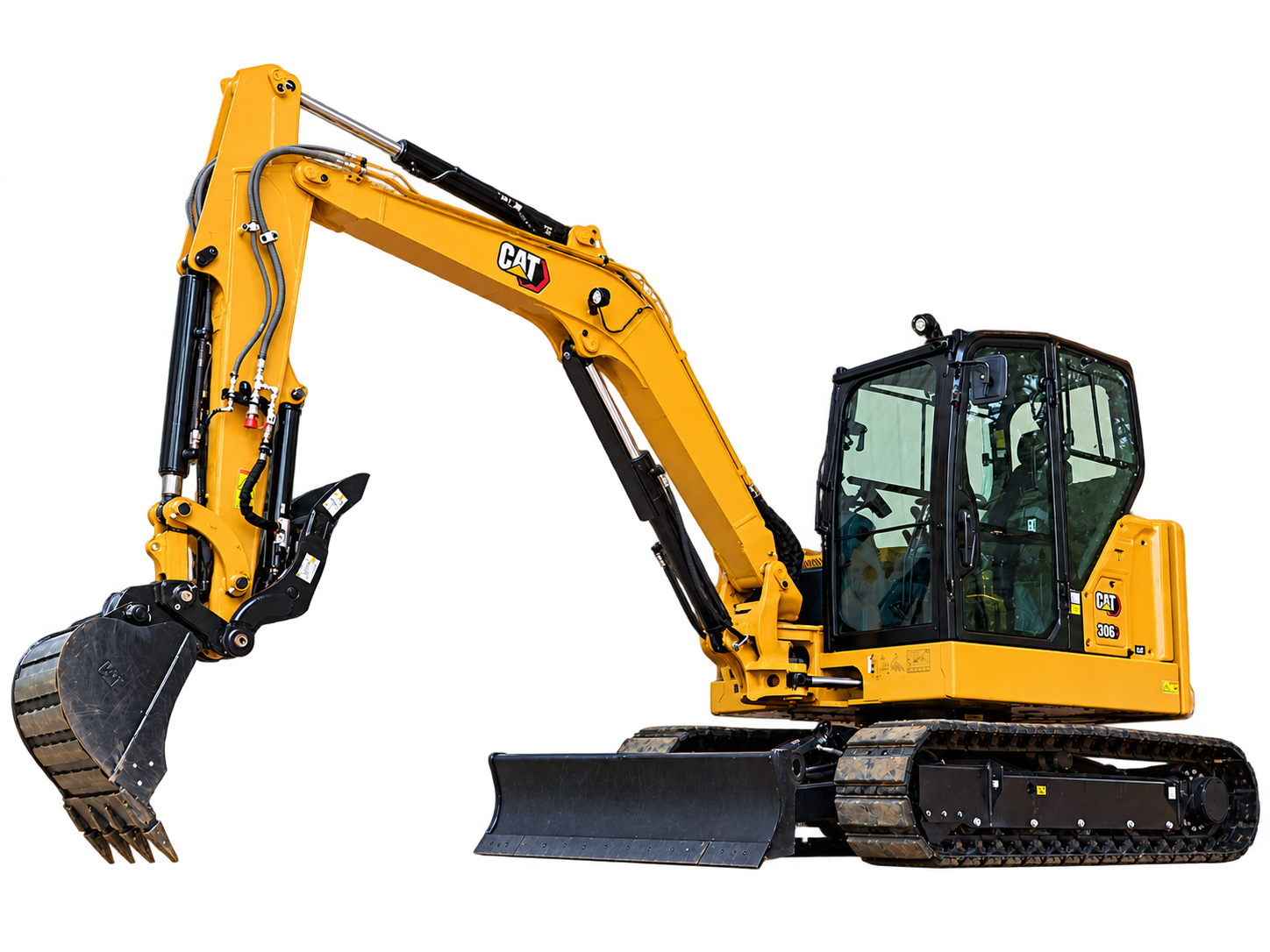 Cat 306 CR Excavator Cutout