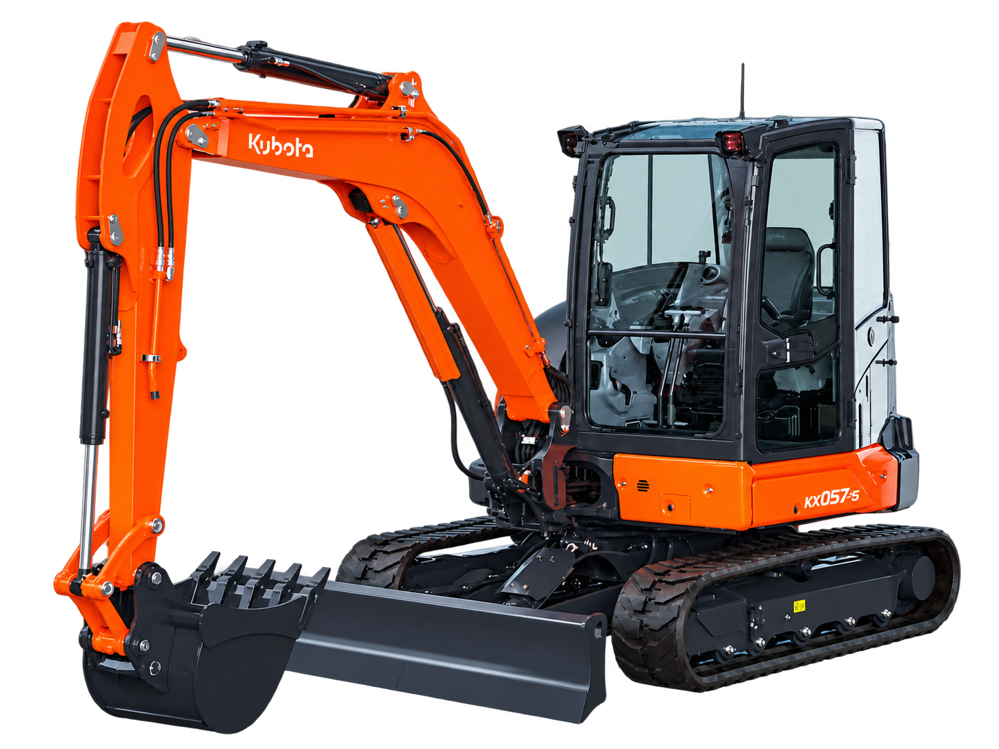 Kubota KX057-5 Excavator Cutout